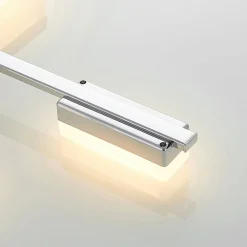 Loftlamper ^ Lindby Mally LED-loftlampe i krom, 8 lyskilder