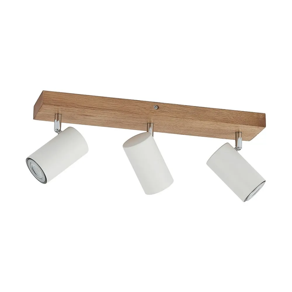 Lindby Loftlamper|Loftlamper > Maniva loftspot, 44 cm, 3 lyskilder, hvid, GU10