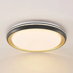 Loftlamper ^ Lindby Melchioris LED-loftlampe, rund