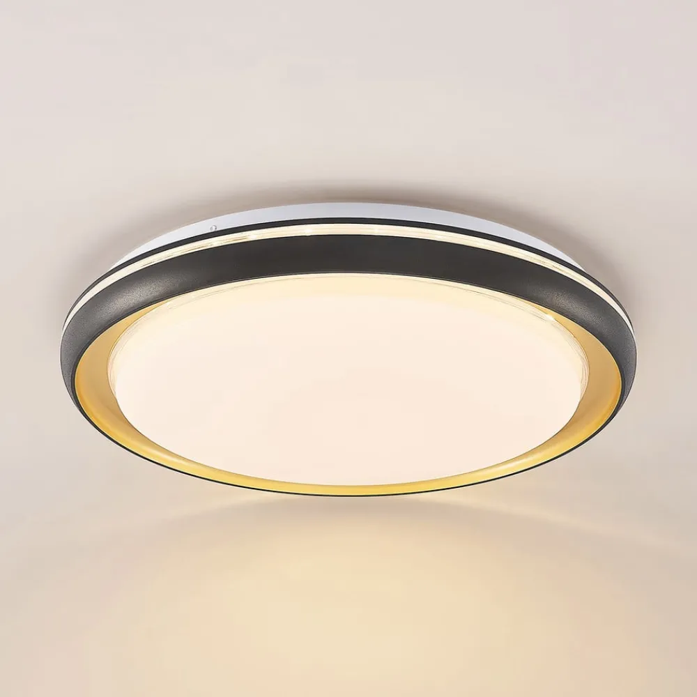 Loftlamper ^ Lindby Melchioris LED-loftlampe, rund