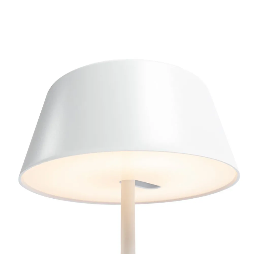 Lindby Arbejdsrum/Kontor|Bordlamper > Milica LED-bordlampe, hvid, dæmpbar