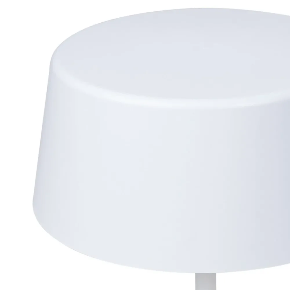 Lindby Arbejdsrum/Kontor|Bordlamper > Milica LED-bordlampe, hvid, dæmpbar