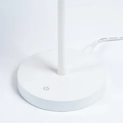 Lindby Arbejdsrum/Kontor|Bordlamper > Milica LED-bordlampe, hvid, dæmpbar