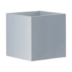 Lindby Væglamper > Mirza væglampe i aluminium, kantet, hvid