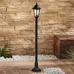 Lindby Terrassebelysning|Gadebelysning > Nane vejlampe, 122 cm, lygte, saltvandsresistent, E27