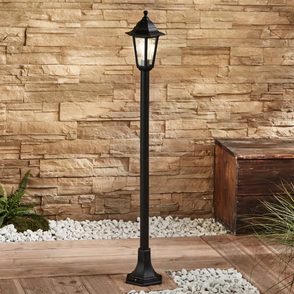 Lindby Terrassebelysning|Gadebelysning > Nane vejlampe, 122 cm, lygte, saltvandsresistent, E27