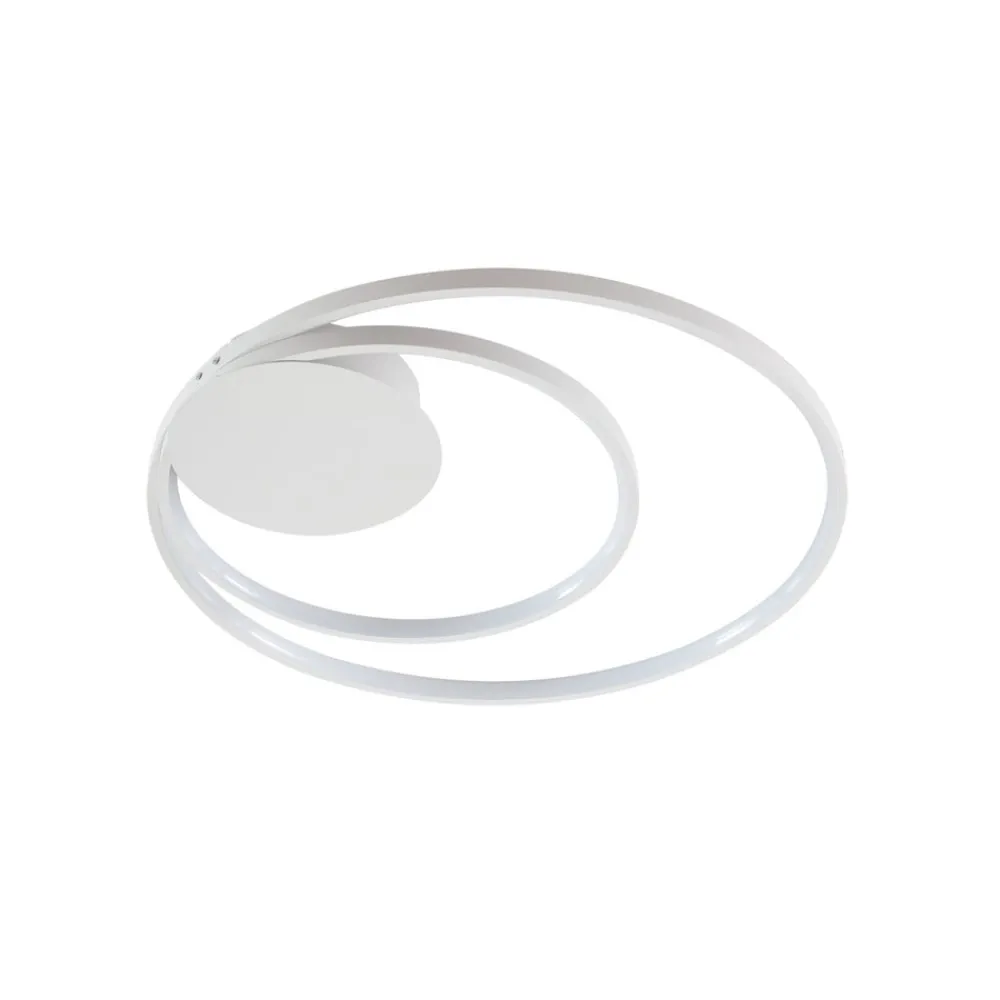 Loftlamper ^ Lindby Nerwin LED-loftlampe, rund, hvid