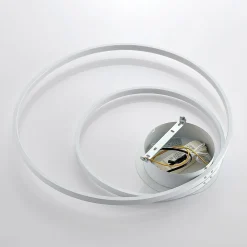 Loftlamper ^ Lindby Nerwin LED-loftlampe, rund, hvid