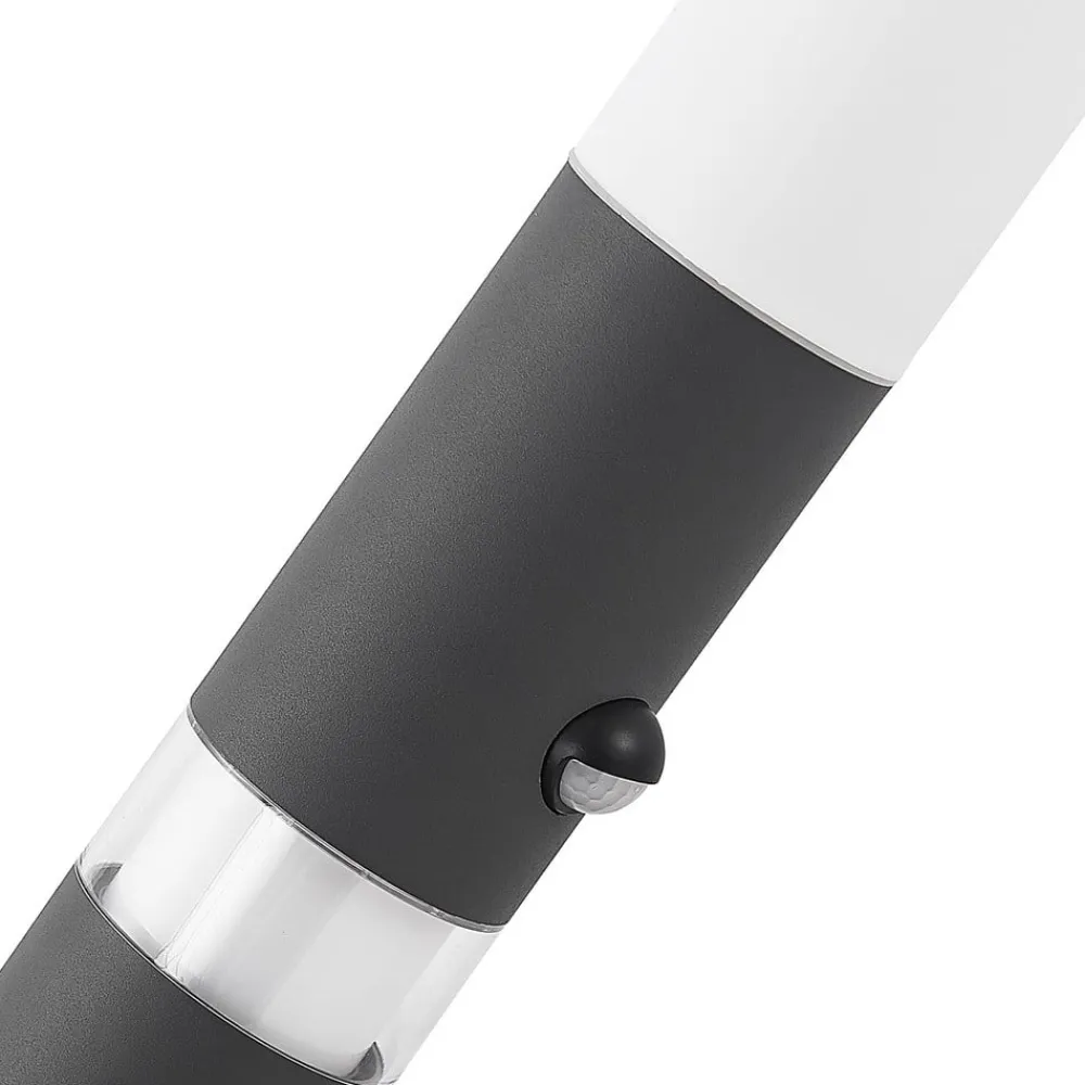 Væglampe Med Sensor|Væglamper ^ Lindby Okari udendørs væglampe med sensor fakkel