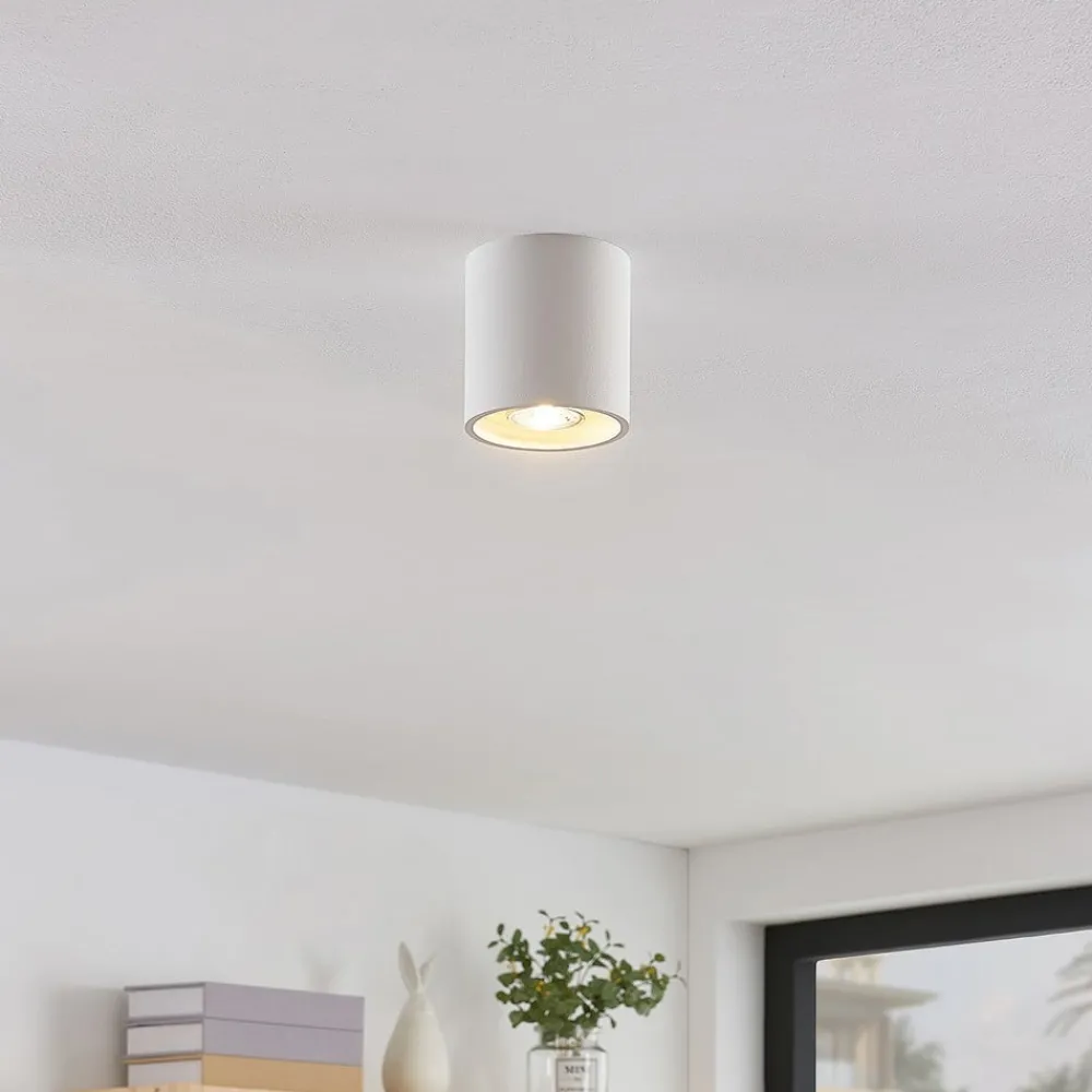 Lindby Loftlamper|Loftlamper > Parvin aluminium downlight, rund, hvid