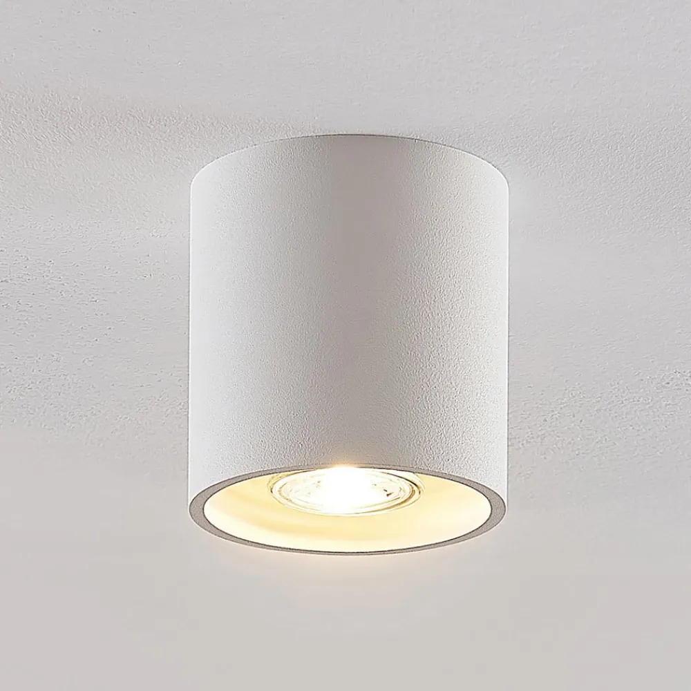Lindby Loftlamper|Loftlamper > Parvin aluminium downlight, rund, hvid