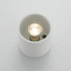 Lindby Loftlamper|Loftlamper > Parvin aluminium downlight, rund, hvid