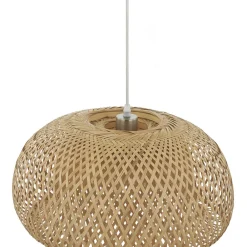 Lindby Pendellamper|Pendellamper > pendel Jadwiga, Ø 45 cm, bambus, E27