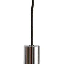 Pendellamper ^ Lindby pendellampe Branford, retro, Ø 35 cm, grøn, metal