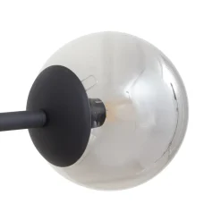 Lindby Pendellamper|Pendellamper > pendellampe Isamer, røggrå, 130 cm, globus