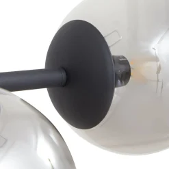 Lindby Pendellamper|Pendellamper > pendellampe Isamer, røggrå, 130 cm, globus