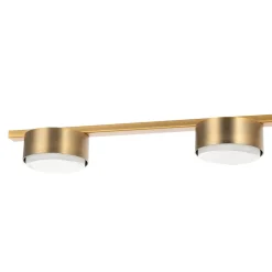 Lindby Arbejdsrum/Kontor|Pendellamper > pendellampe Kaylou, 5 lyskilder, bronzefarvet, aluminium
