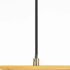 Lindby Arbejdsrum/Kontor|Pendellamper > pendellampe Kaylou, 5 lyskilder, bronzefarvet, aluminium