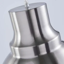 Pendellamper|Pendellamper ^ Lindby pendellampe Letty, Ø 39 cm, nikkelfarvet, metal, E27