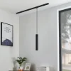 Pendellamper|Skinnesystem ^ Lindby pendellampe Linaro, 40 cm, sort, 1-faset, GU10