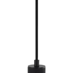 Lindby Skinnesystem > pendellampe Linaro, Ø 4,6 cm, sort, 1-faset, E27