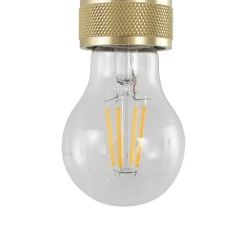 Lindby Skinnesystem > pendellampe Linaro, Ø 4,6 cm, guld, 1-faset, E27