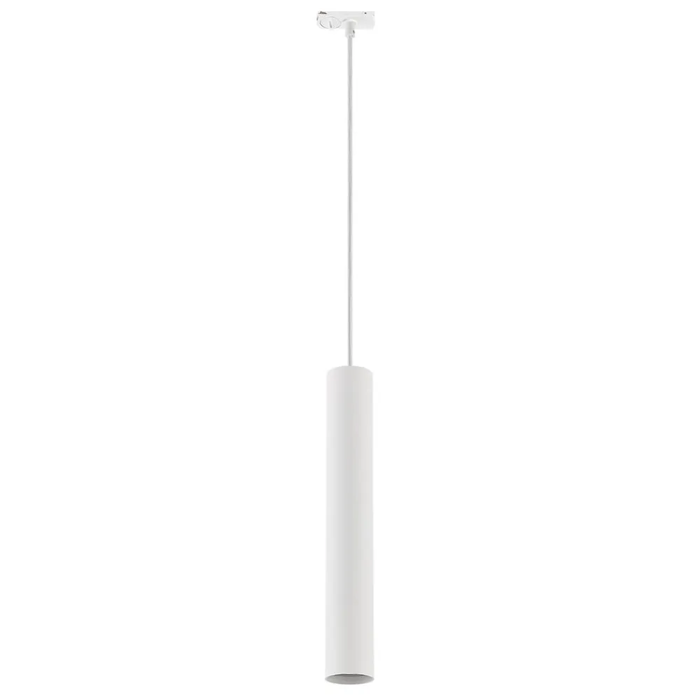 Lindby Skinnesystem > pendellampe Linaro, 40 cm, guld, 1-faset, GU10