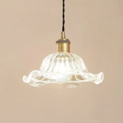 Lindby Pendellamper|Pendellamper > pendellampe Ludowika, transparent, glas, Ø25cm, E27