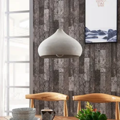 Lindby Pendellamper|Pendellamper > pendellampe Morton, Ø 29 cm, grå, beton, E27