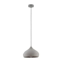 Lindby Pendellamper|Pendellamper > pendellampe Morton, Ø 29 cm, grå, beton, E27