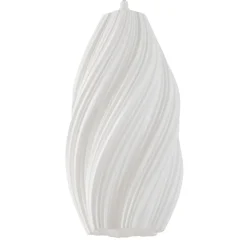 Lindby Pendellamper|Pendellamper > pendellampe Nuvia, Ø 15,5 cm, hvid, 3D-print