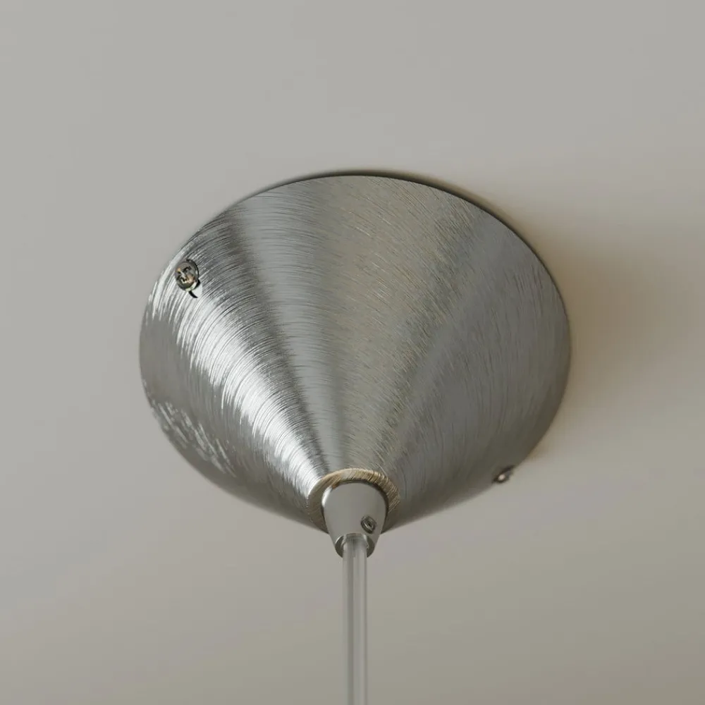 Lindby Gang|Pendellamper > pendellampe Petra, hvid, glas, Ø 40 cm, kegle, E27