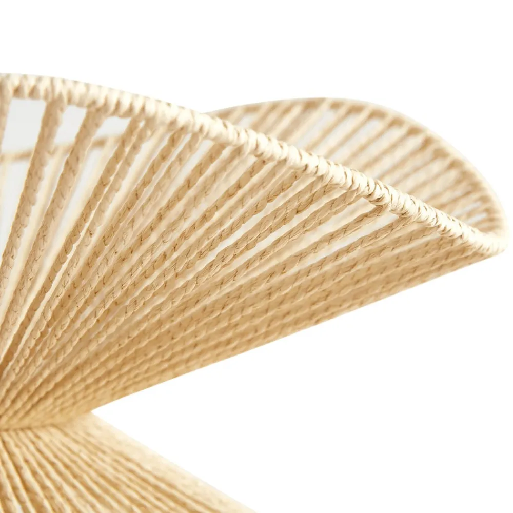 Pendellamper ^ Lindby pendellampe Valdorin, beige, papir, Ø 40 cm, E27