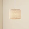 Lindby Pendellamper > -pendel Soula, Ø 26 cm, beige, plast, E27