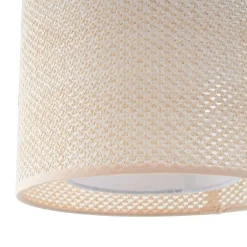 Lindby Pendellamper > -pendel Soula, Ø 26 cm, beige, plast, E27