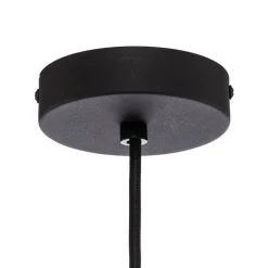 Lindby Pendellamper > pendel Valdorin, sort, papir, Ø 40 cm, E27