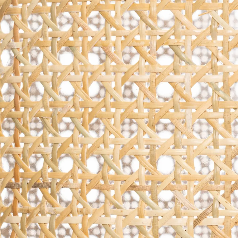 Lindby Pendellamper > -pendel Yaelle, Ø 40 cm, rattan, sort, E27