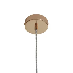 Lindby Pendellamper > -pendel Ysoria, grå/pink/grøn, keramik, Ø 16 cm