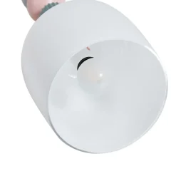 Lindby Pendellamper > -pendel Ysoria, grå/pink/grøn, keramik, Ø 16 cm