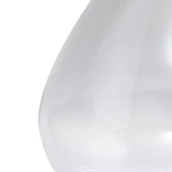 Væglamper ^ Lindby Pendura væglampe, Ø 15 cm, sort, glas