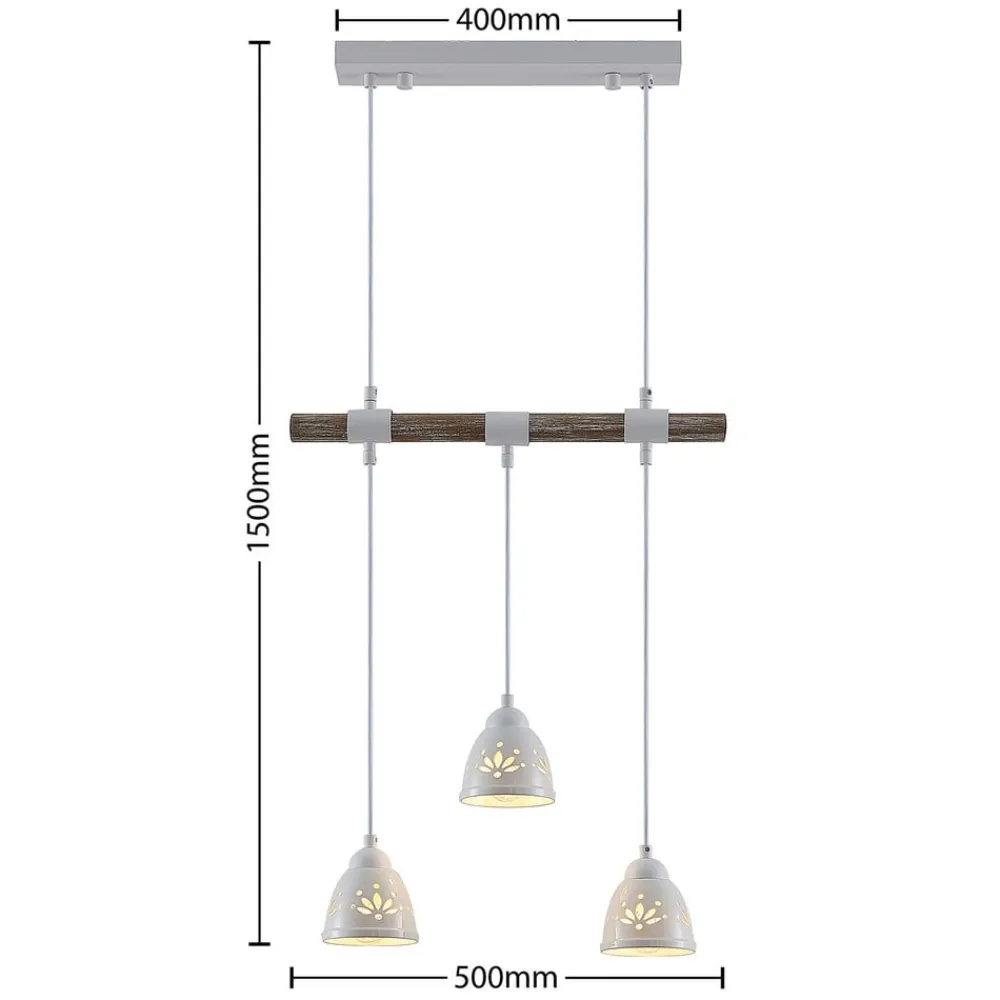 Lindby Pendellamper > Pimana pendellampe, 3 lyskilder
