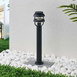 Lindby Terrassebelysning|Gadebelysning > pullert Alvaro, antracit, 60 cm, IP44, E27