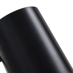 Lindby Arbejdsrum/Kontor|Bordlamper > Radka bordlampe, sort, plast, fleksibel arm