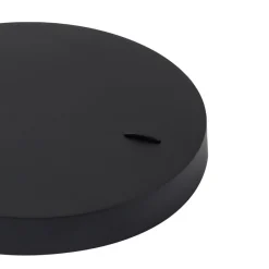 Lindby Arbejdsrum/Kontor|Bordlamper > Radka bordlampe, sort, plast, fleksibel arm