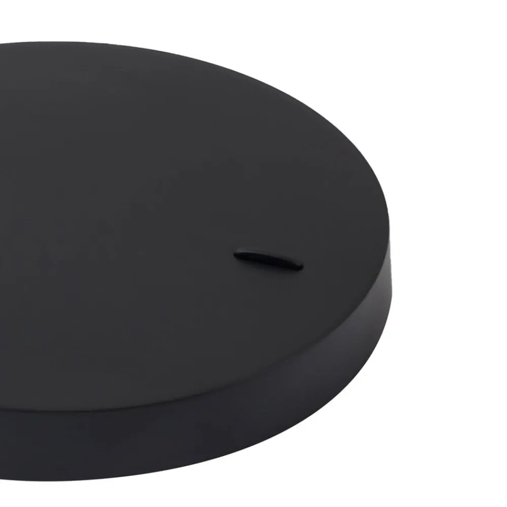 Lindby Arbejdsrum/Kontor|Bordlamper > Radka bordlampe, sort, plast, fleksibel arm