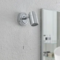 Væg- Og Spejllamper|Væglamper ^ Lindby Remilan væglampe, krom