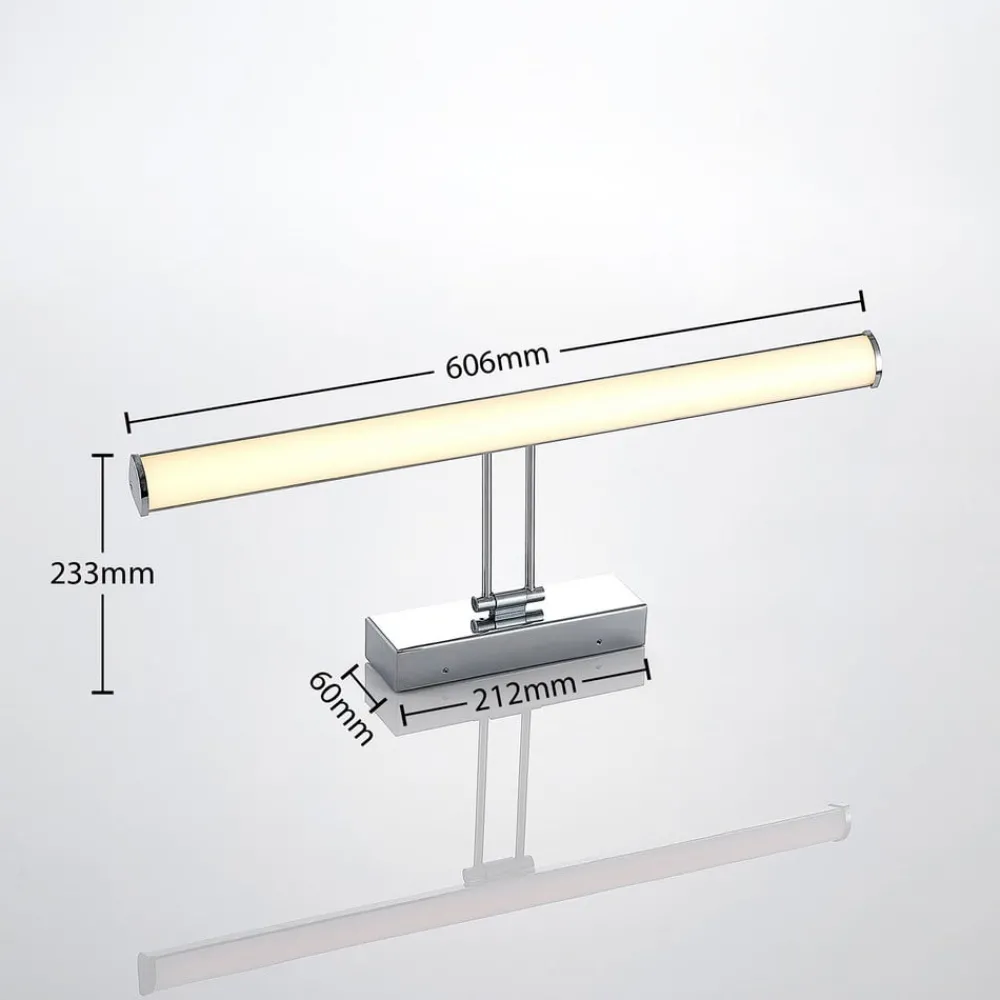 Lindby Gang|Væg- Og Spejllamper > Sanya LED-spejllampe, 60 cm