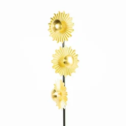 Lindby Gulvlamper|Gulvlamper > Senmia gulvlampe i guld, 3 lyskilder