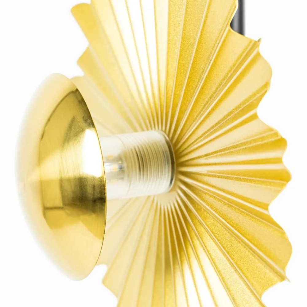 Lindby Gulvlamper|Gulvlamper > Senmia gulvlampe i guld, 3 lyskilder