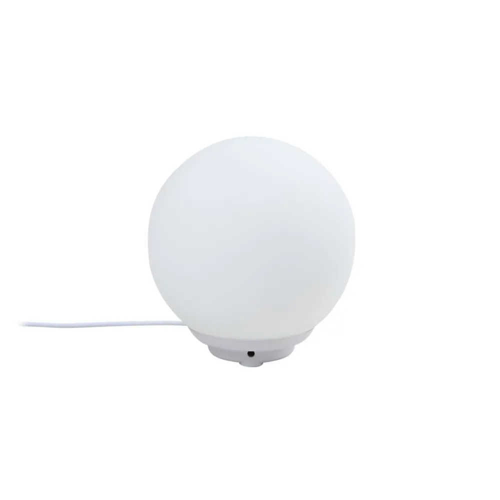 Lindby Bordlamper > Smart LED-bordlampe Cosmia, hvid, glas, Tuya